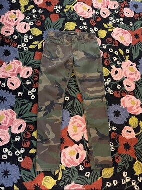 Baldwin Andi boyfriend skinny pants  - Green Camo